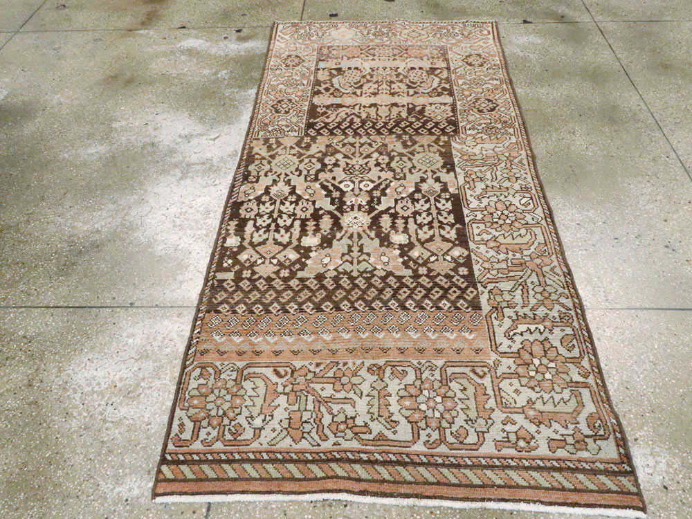 Antique Persian Malayer Sampler Rug, No.22101 - Gss