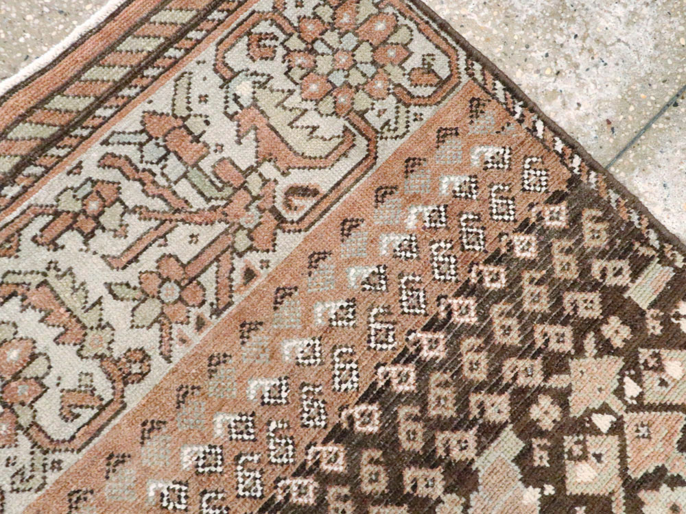 Antique Persian Malayer Sampler Rug, No.22101 - Gss