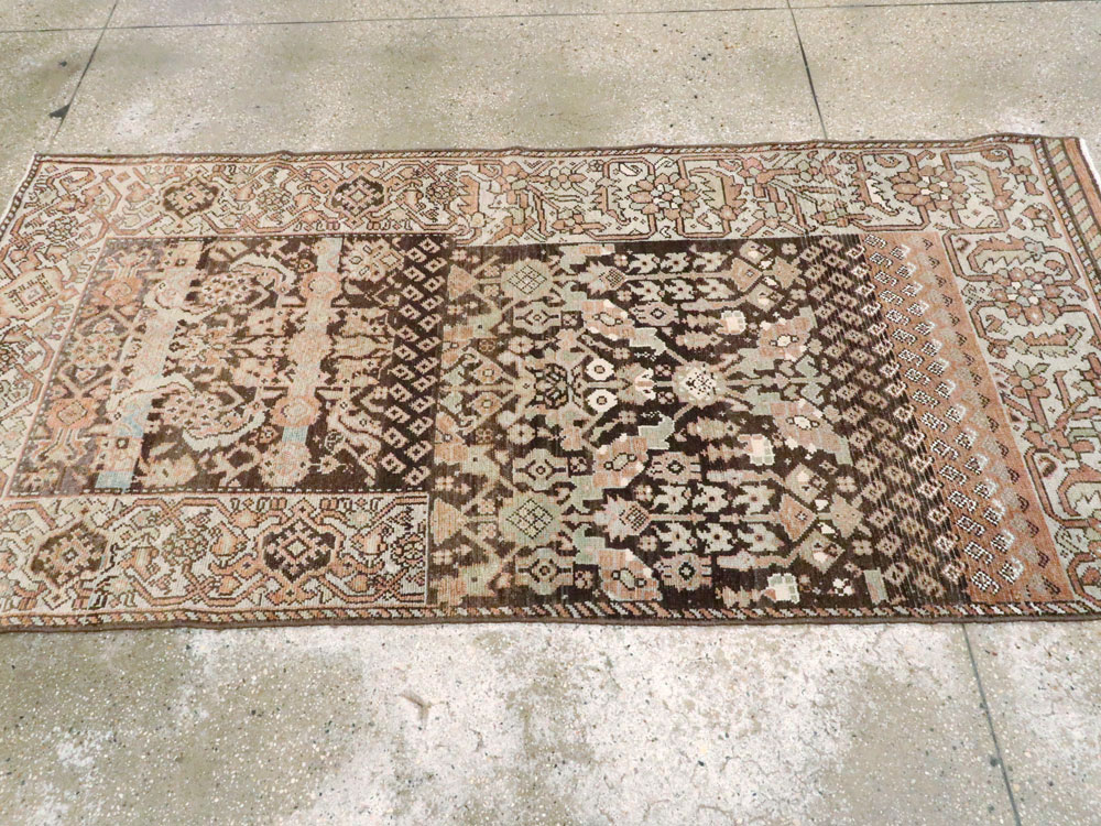 Antique Persian Malayer Sampler Rug, No.22101 - Gss