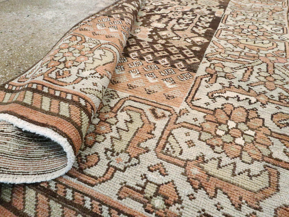 Antique Persian Malayer Sampler Rug, No.22101 - Gss