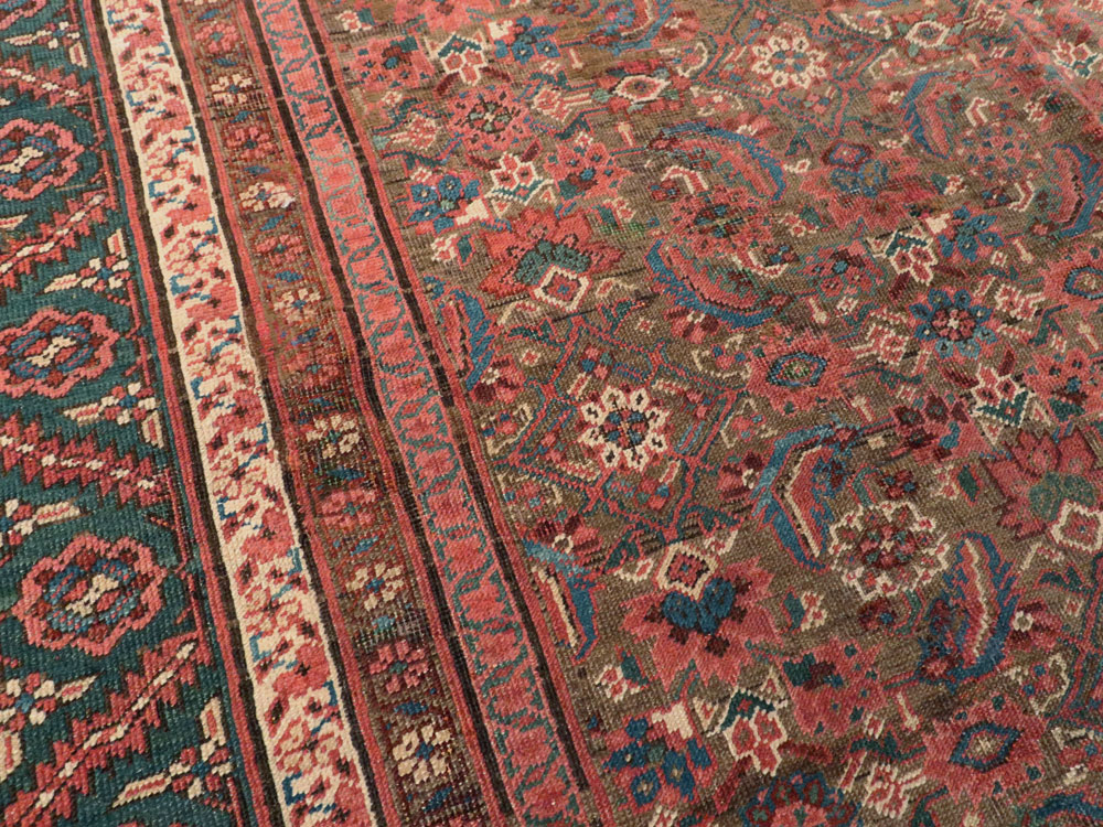 Antique Persian Bakshaish Carpet, No.22120 - Gss