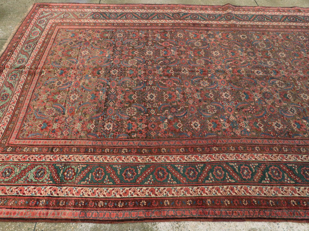 Antique Persian Bakshaish Carpet, No.22120 - Gss