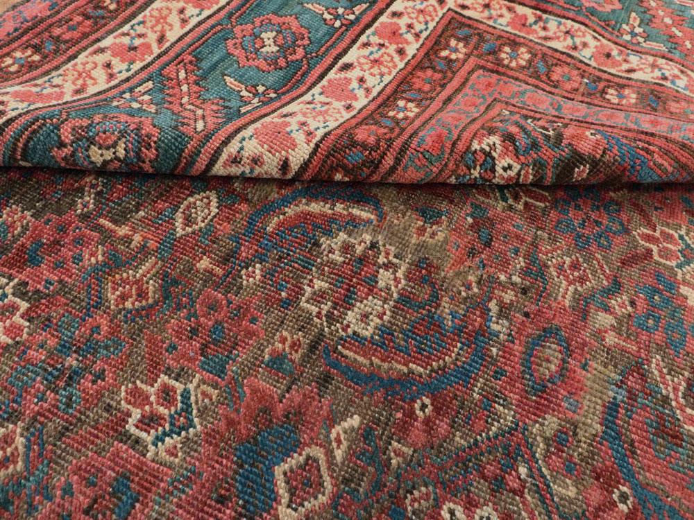 Antique Persian Bakshaish Carpet, No.22120 - Gss