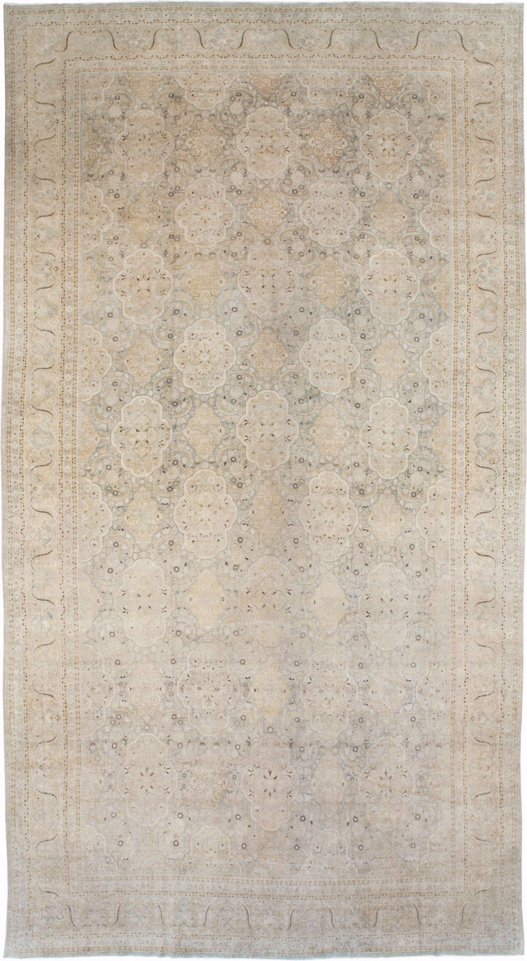 Vintage Persian Kashan Carpet, No.22122 - Gss
