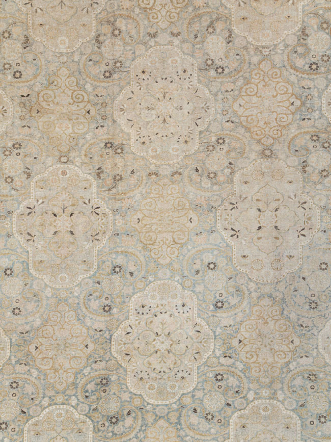 Vintage Persian Kashan Carpet, No.22122 - Gss