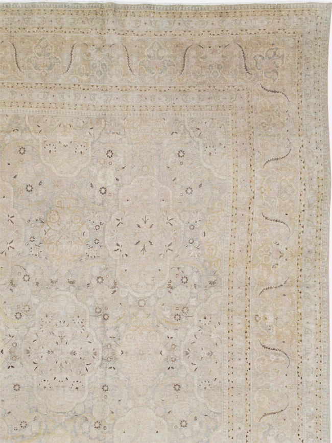 Vintage Persian Kashan Carpet, No.22122 - Gss