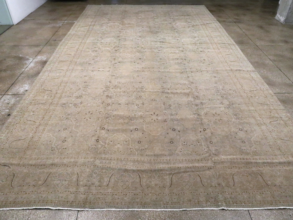 Vintage Persian Kashan Carpet, No.22122 - Gss