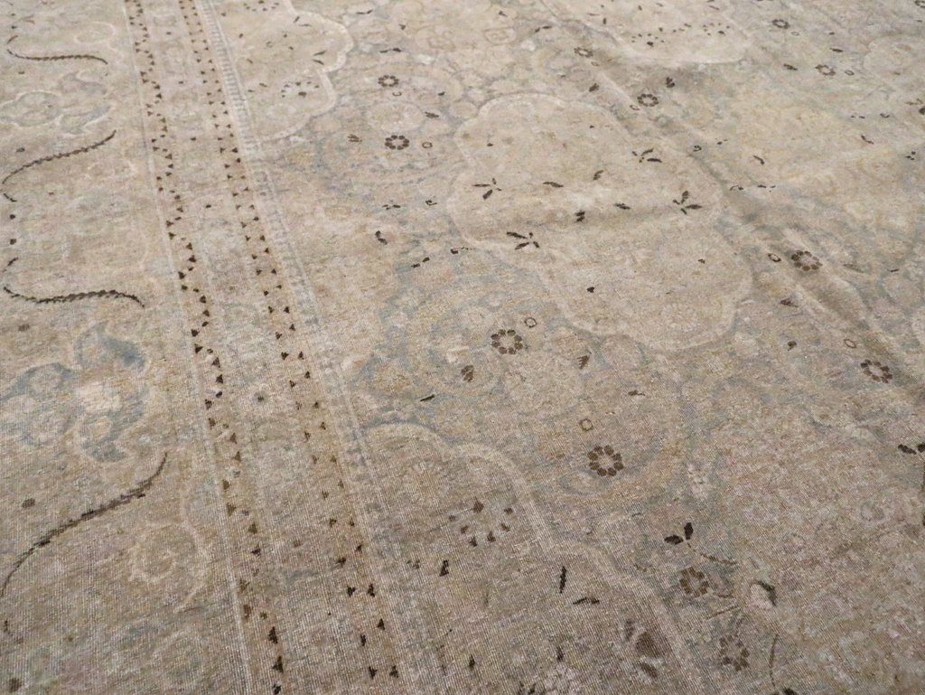 Vintage Persian Kashan Carpet, No.22122 - Gss