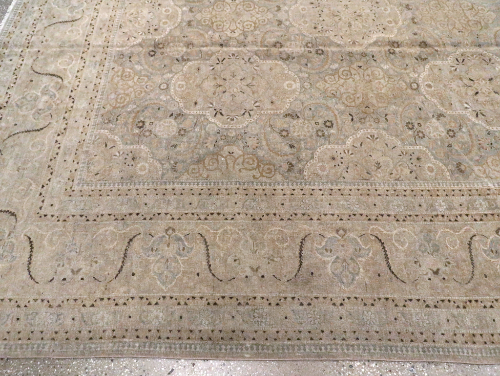 Vintage Persian Kashan Carpet, No.22122 - Gss