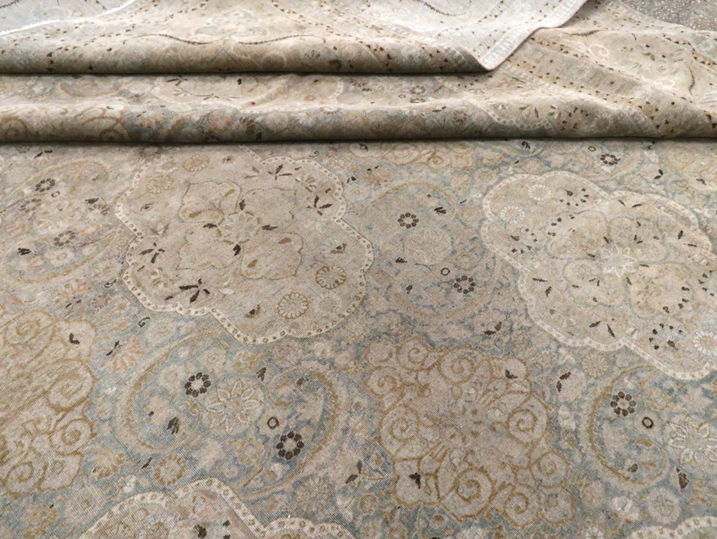 Vintage Persian Kashan Carpet, No.22122 - Gss