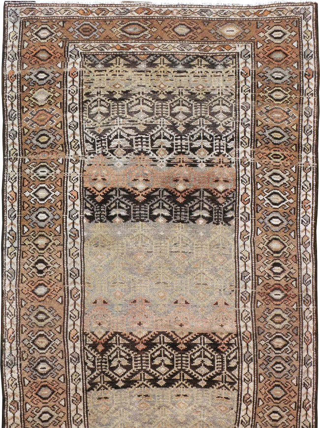 Vintage Persian Kurdish Rug, No.22126 - Gss