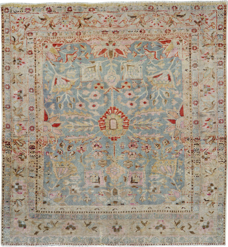 Antique Persian Mashad Rug, No.22129 - Gss