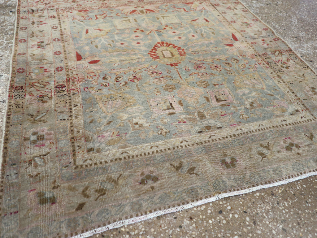 Antique Persian Mashad Rug, No.22129 - Gss