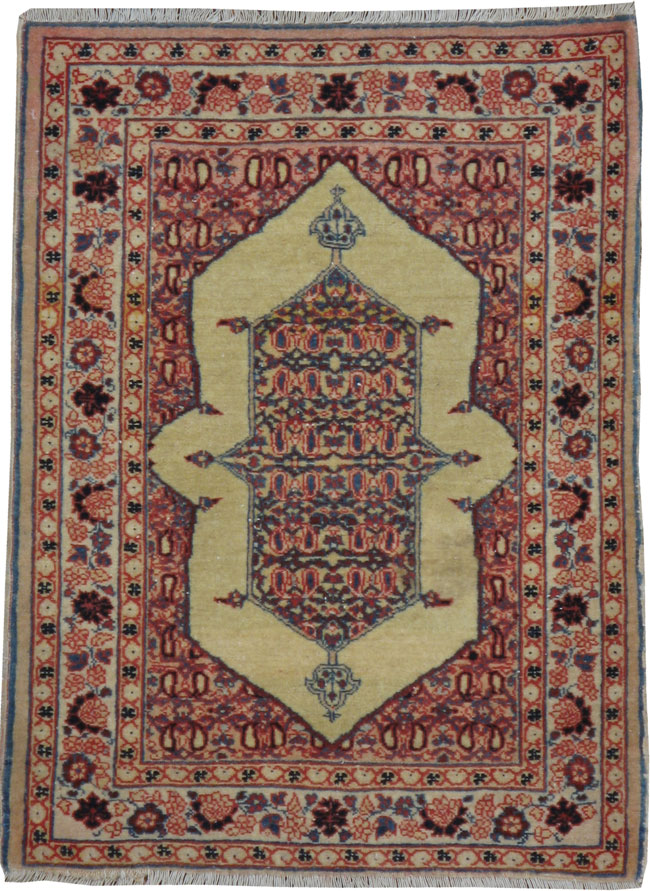 Antique Persian Tabriz Hagi Jilili Rug, No.22130 - Gss