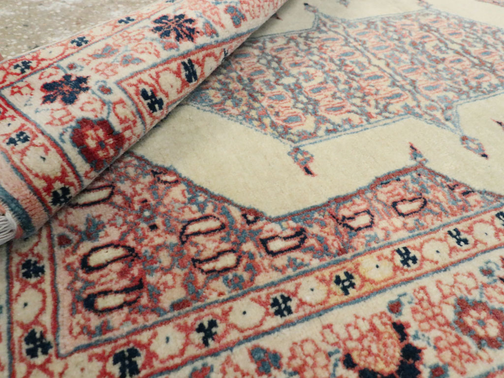 Antique Persian Tabriz Hagi Jilili Rug, No.22130 - Gss