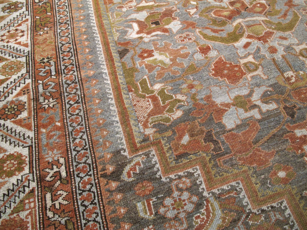 Antique Persian Bakhtiari Carpet, No.22138 - Gss