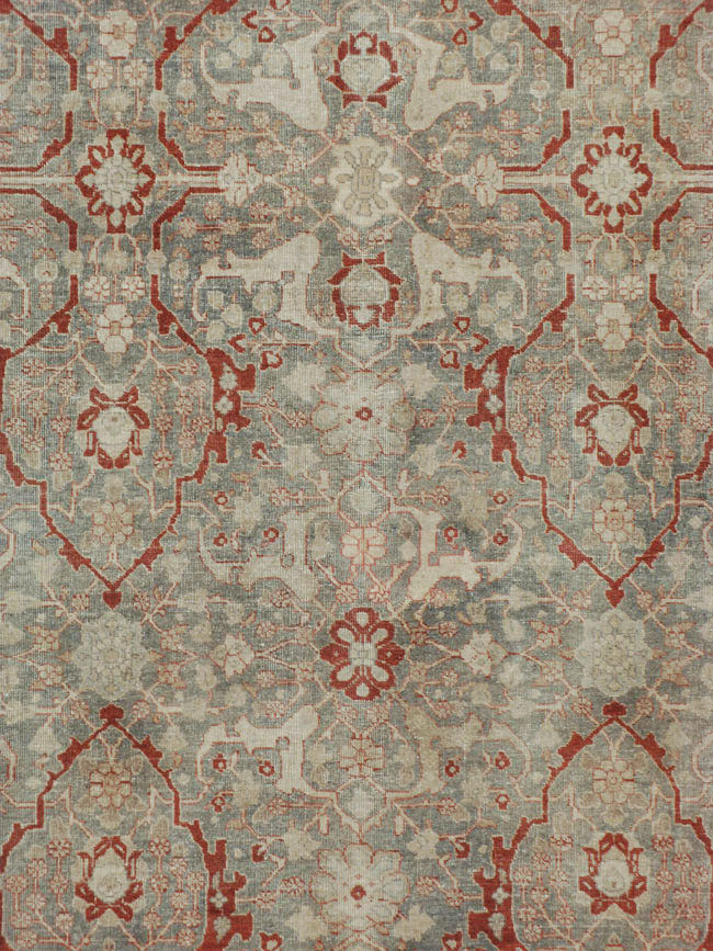 Antique Persian Tabriz Carpet, No.22141 - Gss