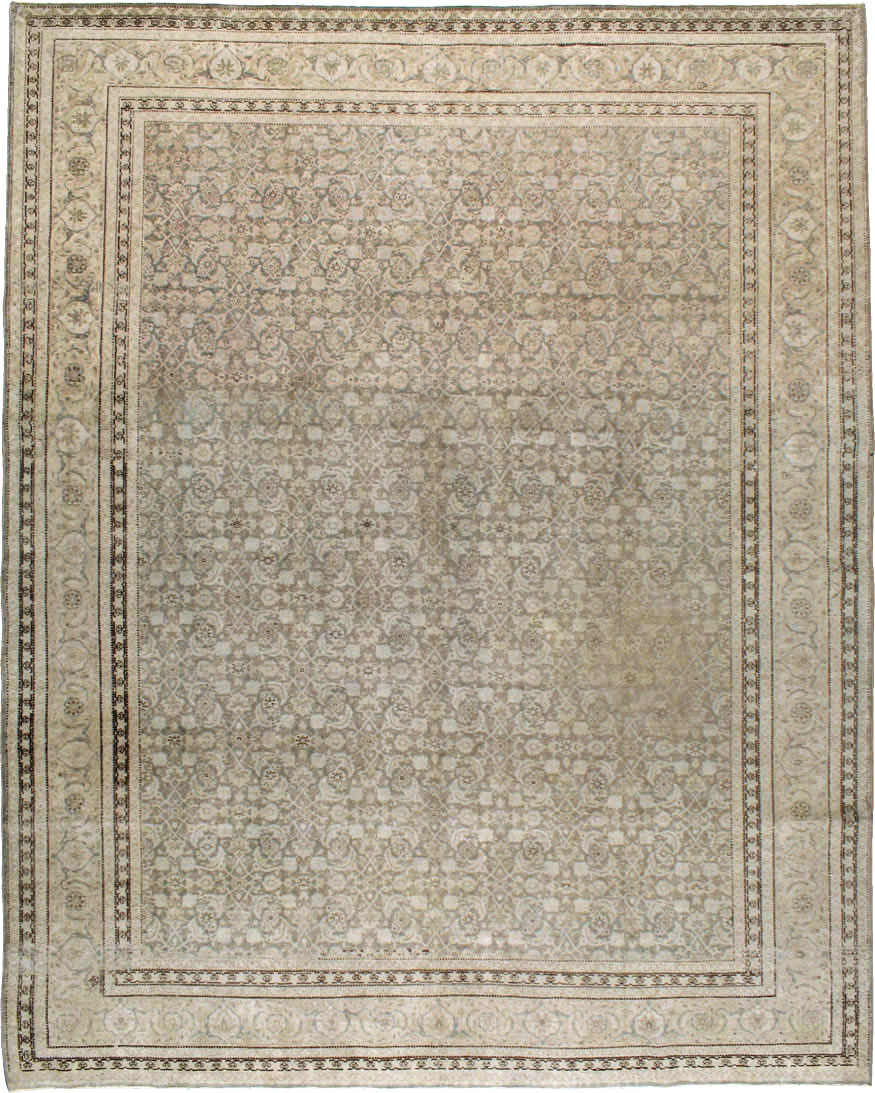 Antique Persian Tabriz Room Size CarpetCarpet, No.22142 - Gss