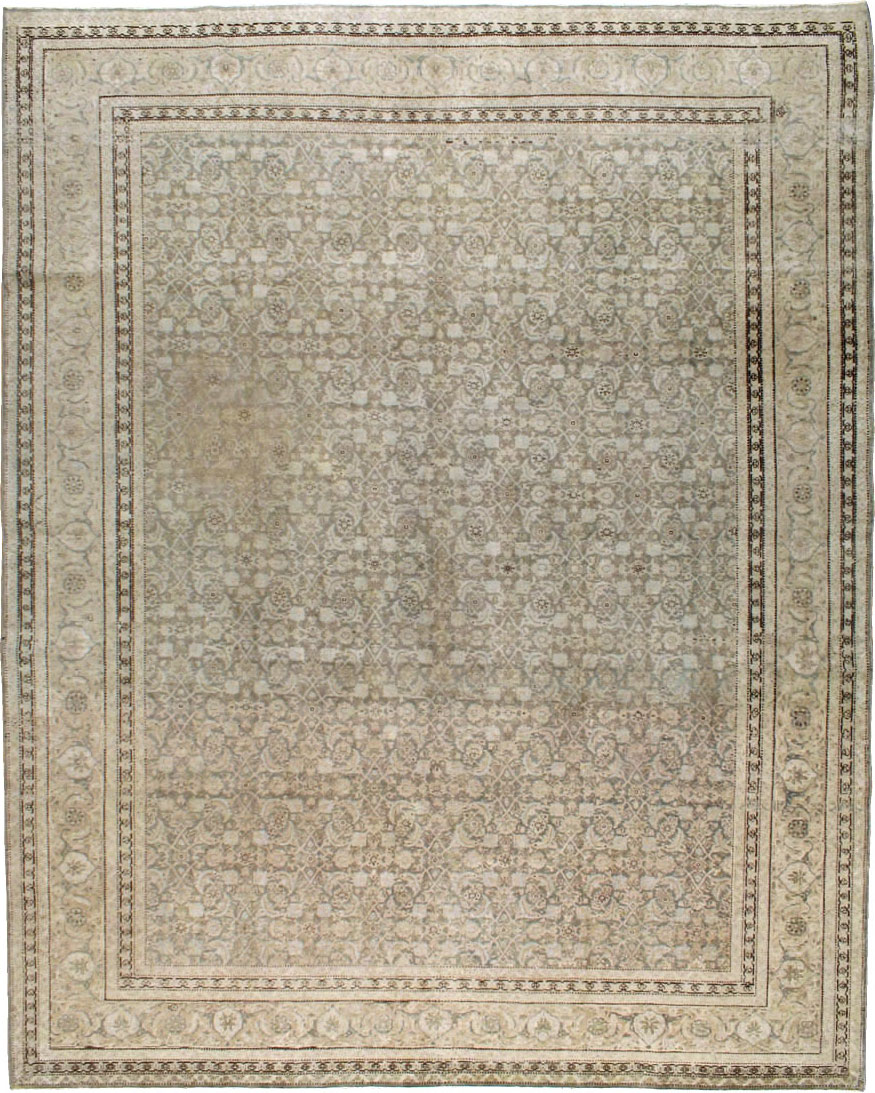 Antique Persian Tabriz Room Size CarpetCarpet, No.22142 - Gss