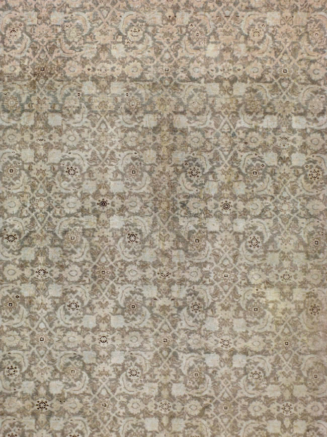 Antique Persian Tabriz Room Size CarpetCarpet, No.22142 - Gss