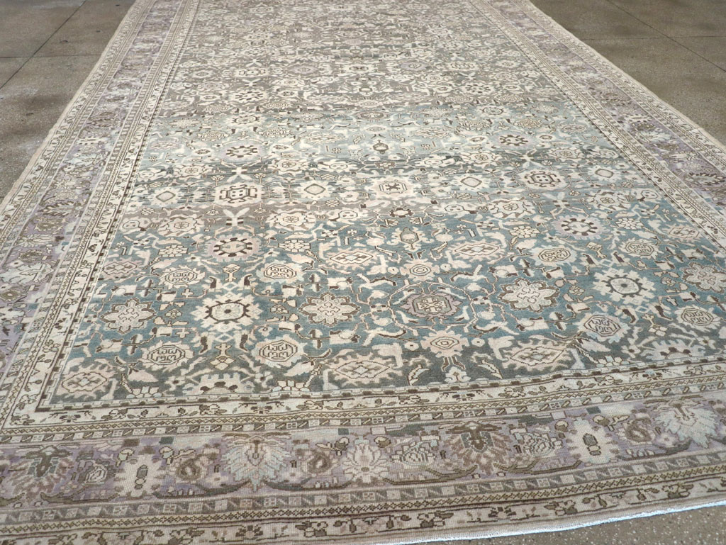 Vintage Persian Malayer Large Room Size Carpet, No.22145 - Gss