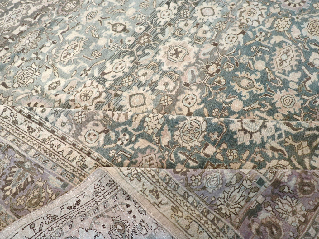 Vintage Persian Malayer Large Room Size Carpet, No.22145 - Gss