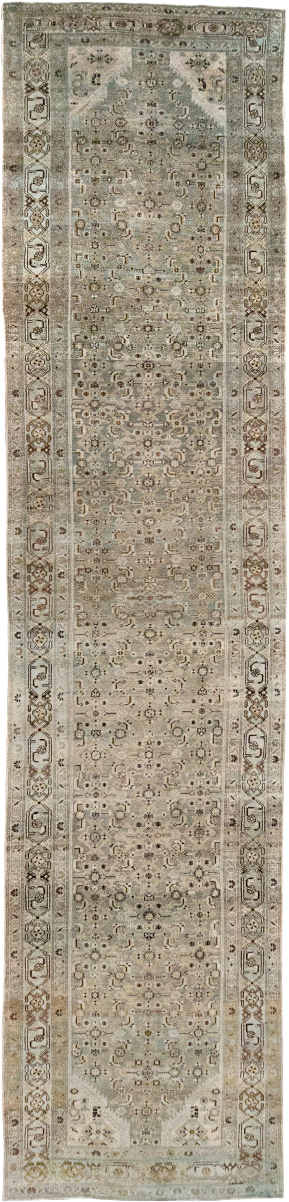 Vintage Persian Malayer Runner, No.22146 - Gss