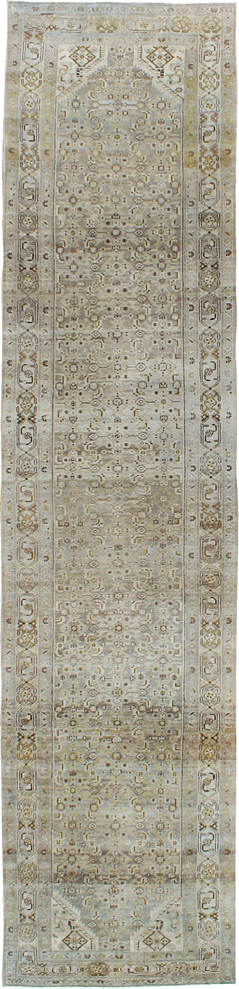 Vintage Persian Malayer Runner, No.22146 - Gss
