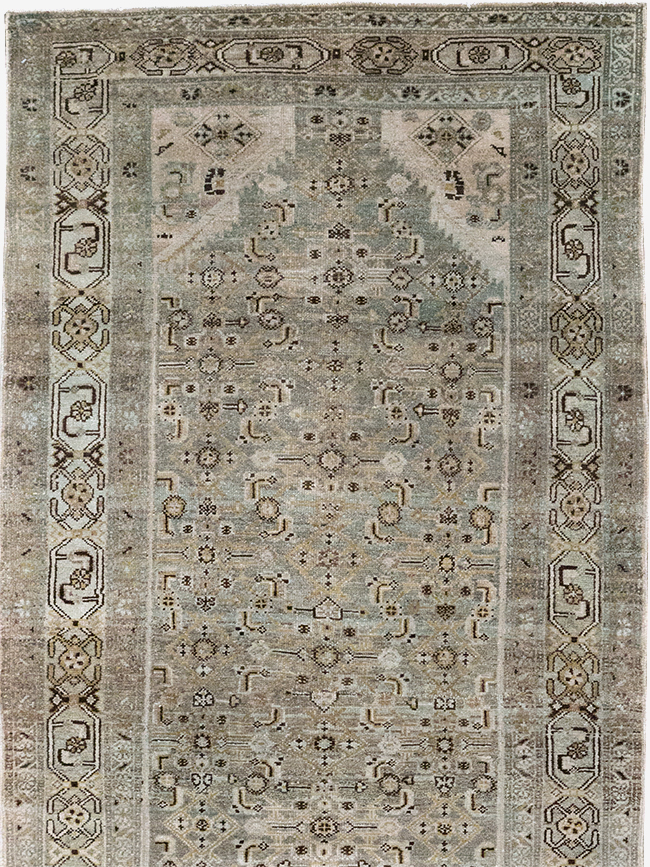 Vintage Persian Malayer Runner, No.22146 - Gss