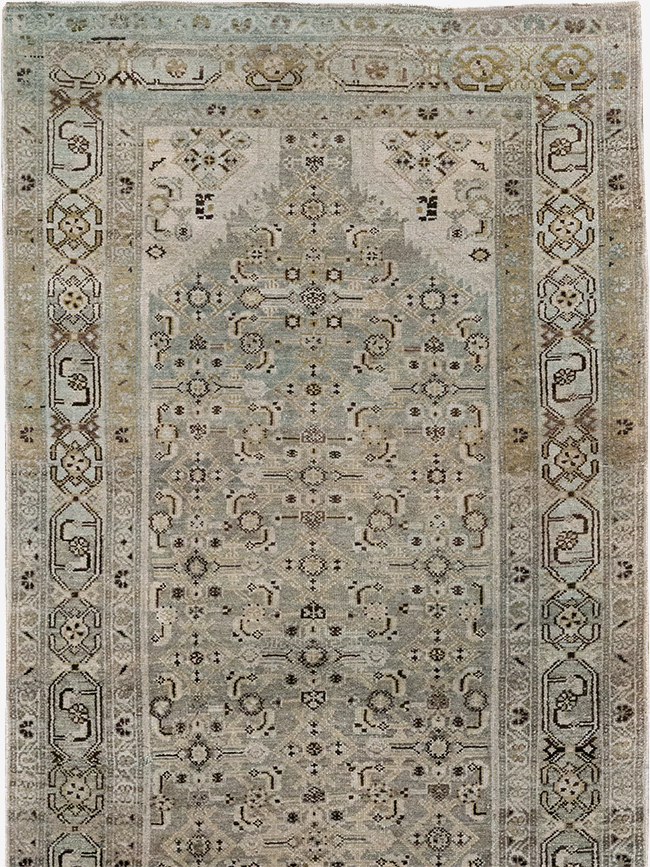 Vintage Persian Malayer Runner, No.22146 - Gss