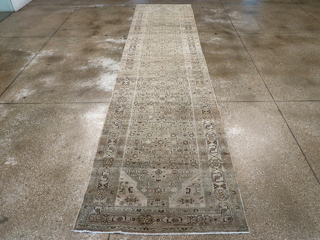 Vintage Persian Malayer Runner, No.22146 - Gss