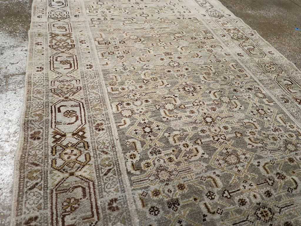 Vintage Persian Malayer Runner, No.22146 - Gss