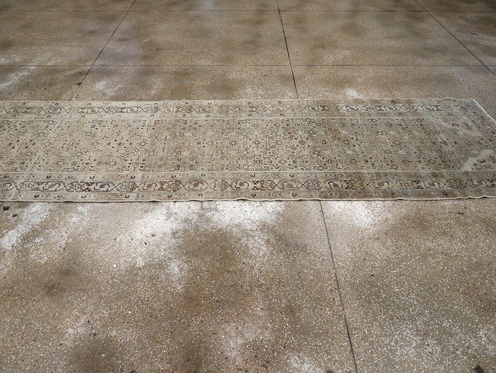 Vintage Persian Malayer Runner, No.22146 - Gss