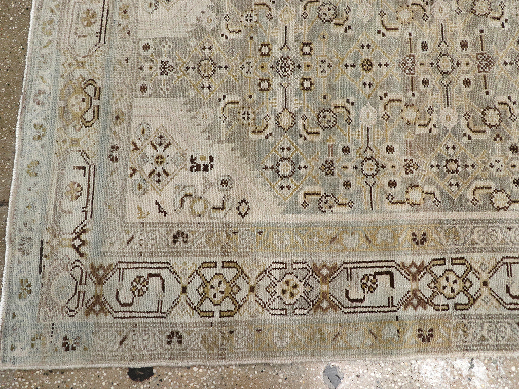 Vintage Persian Malayer Runner, No.22146 - Gss