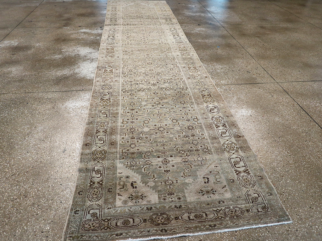 Vintage Persian Malayer Runner, No.22146 - Gss