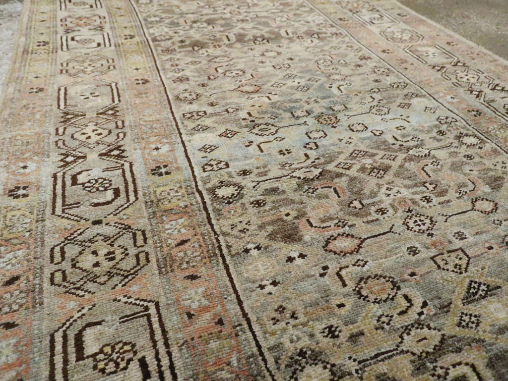 Vintage Persian Malayer Runner, No.22147 - Gss