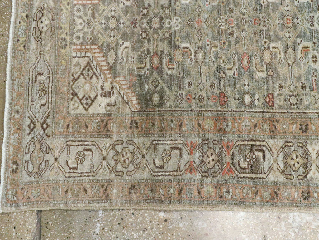 Vintage Persian Malayer Runner, No.22147 - Gss