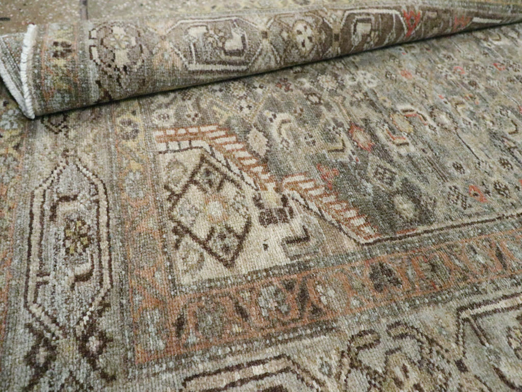 Vintage Persian Malayer Runner, No.22147 - Gss