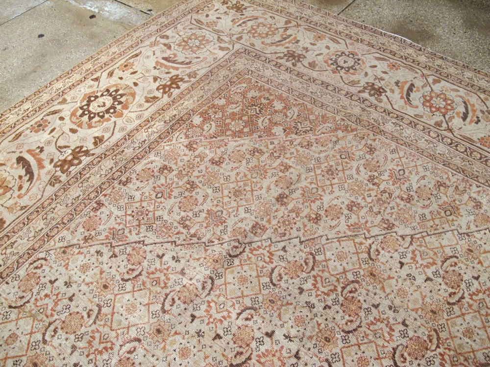 Antique Persian Tabriz Carpet, No.22148 - Gss
