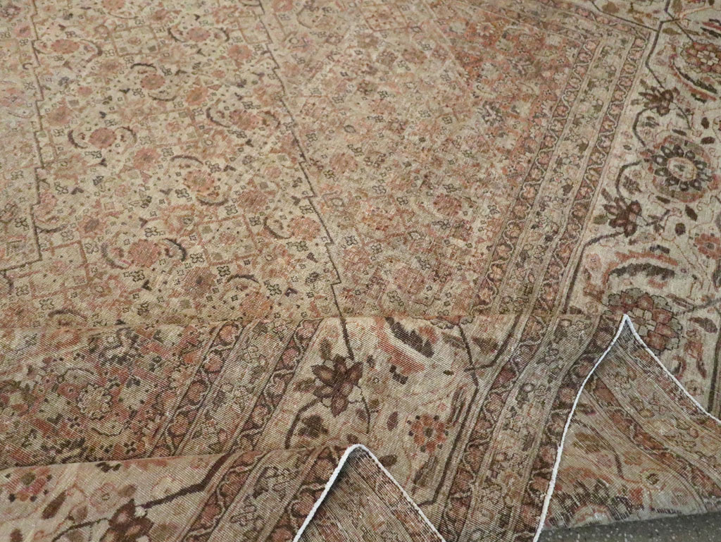 Antique Persian Tabriz Carpet, No.22148 - Gss