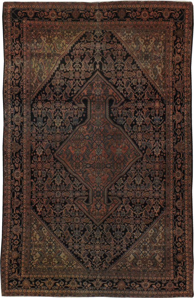 Antique Persian Sarouk Fereghan Rug, No.22157 - Gss