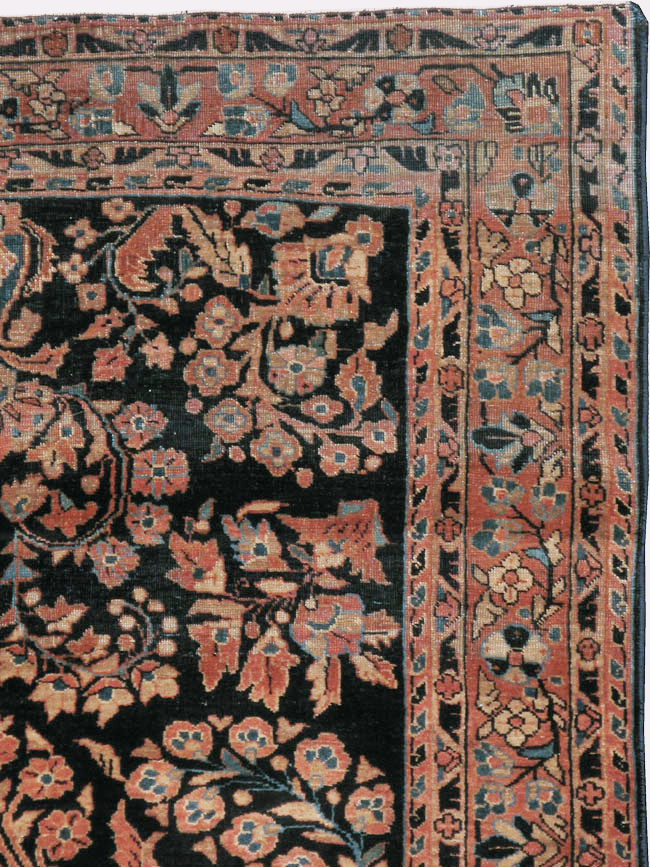 Vintage Persian Sarouk Rug, No.22161 - Gss