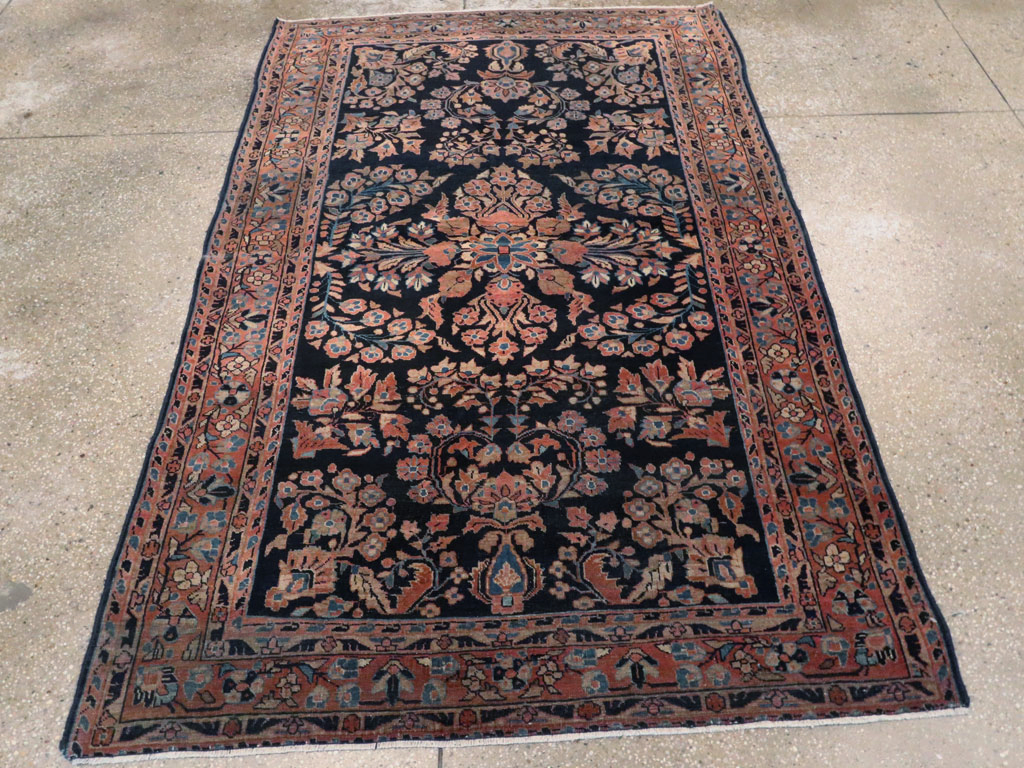 Vintage Persian Sarouk Rug, No.22161 - Gss
