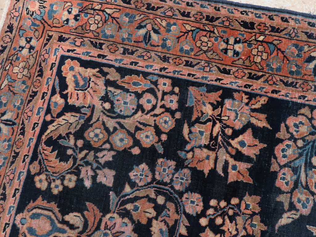 Vintage Persian Sarouk Rug, No.22161 - Gss