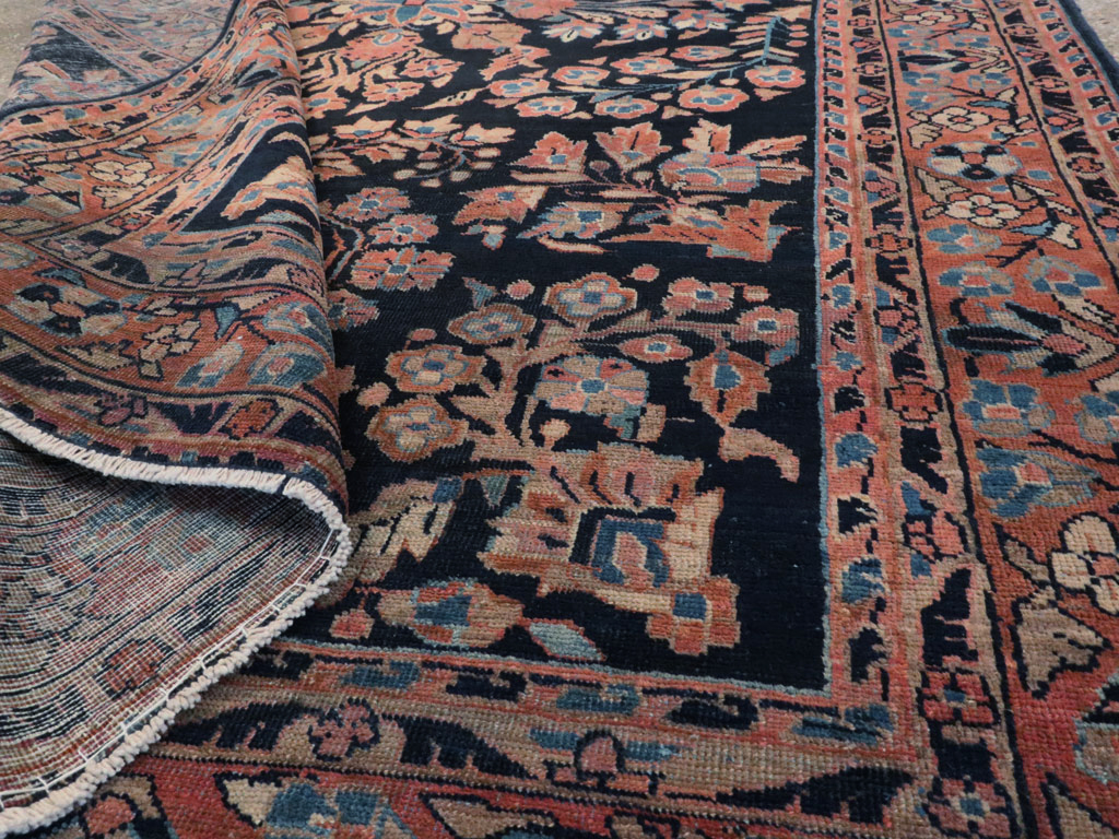 Vintage Persian Sarouk Rug, No.22161 - Gss