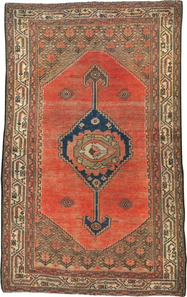 Antique Persian Kurdish Rug, No.22162 - Gss