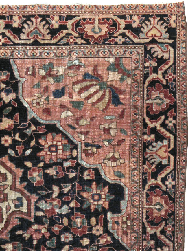 Antique Persian Sarouk Fereghan Rug, No.22163 - Gss