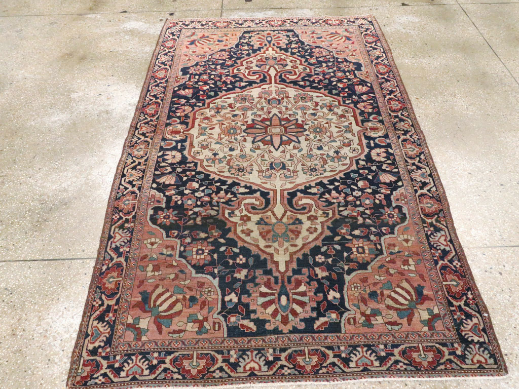 Antique Persian Sarouk Fereghan Rug, No.22163 - Gss