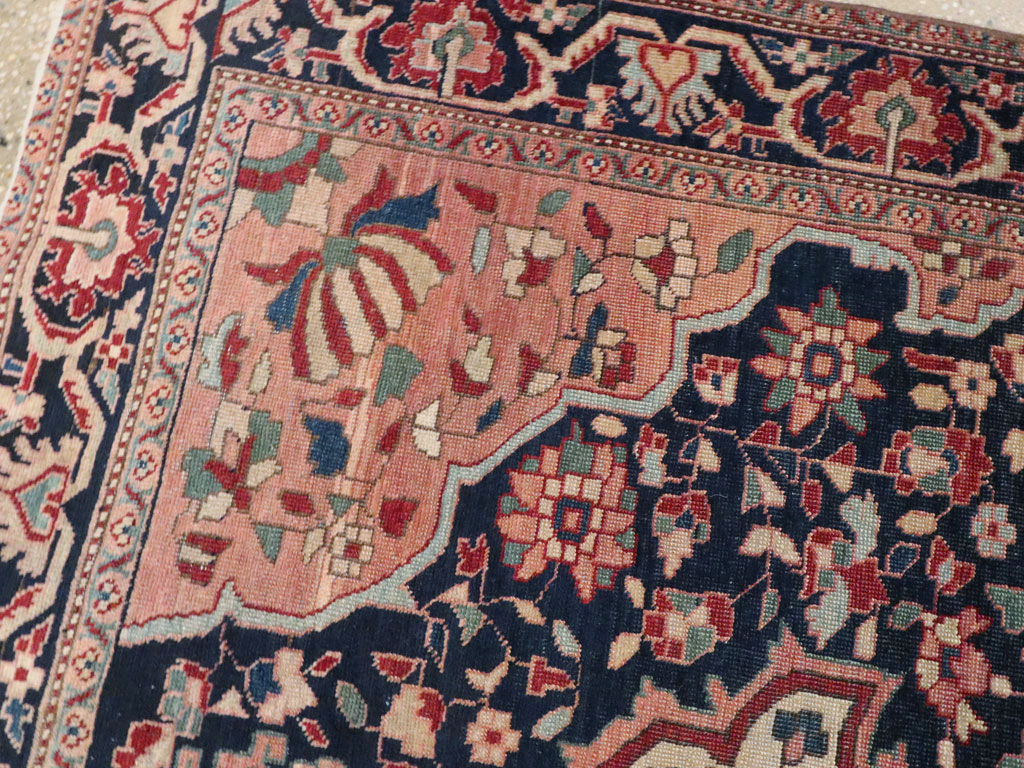 Antique Persian Sarouk Fereghan Rug, No.22163 - Gss