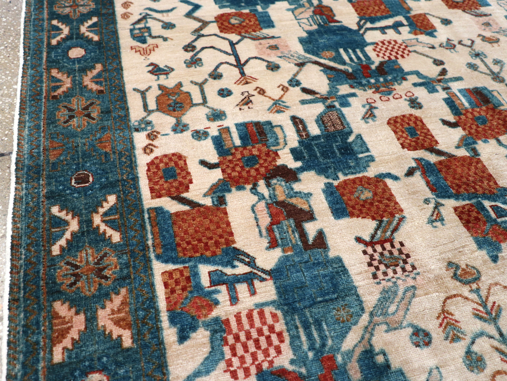 Vintage Persian Afshar Rug, No.22183 - Gss